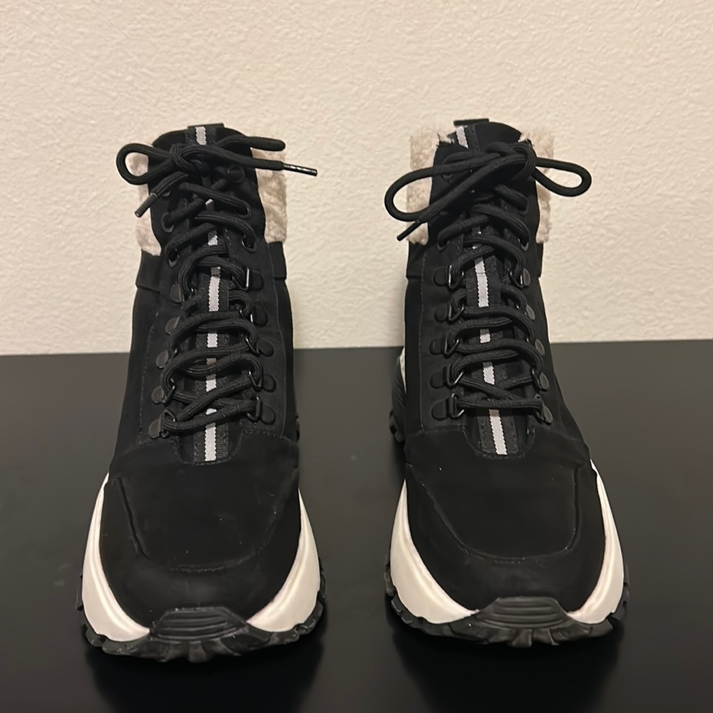 Lace-Up Sneaker Boots - Picture 4 of 5